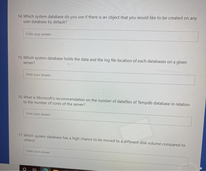Solved 10 What Are The Possible Reasons Why We Need To Move Chegg