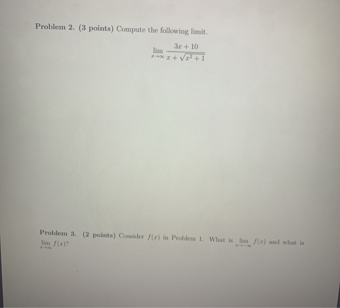 Solved Problem 1. (5 points) Consider the following | Chegg.com