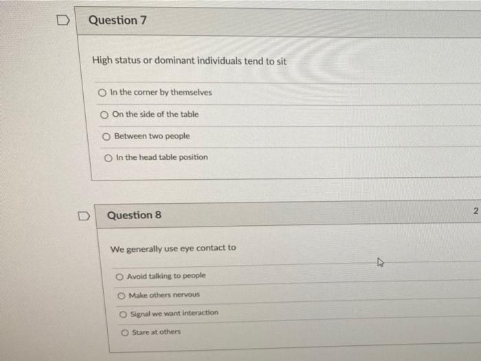 Solved D Question 4 2 pts The medium of a message refers to | Chegg.com