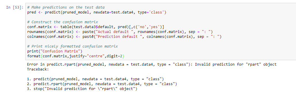 In [53]: # Make predictions on the test datapred