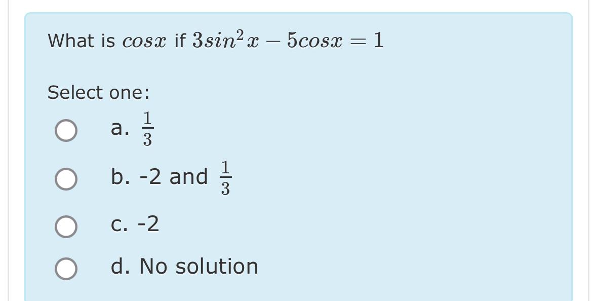 cosx 2cos 2x п 3 )= √ 3sin2x 1