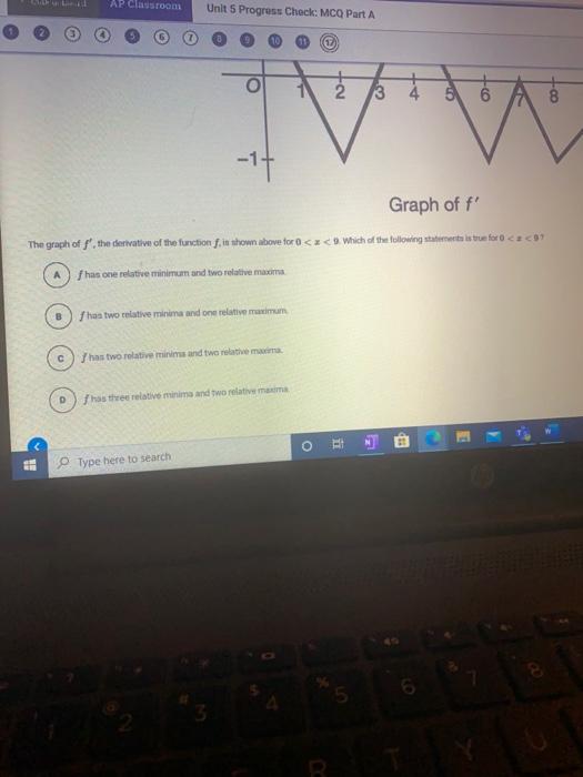 Solved AP Classroom Unit 5 Progress Check: MCQ Part A | Chegg.com