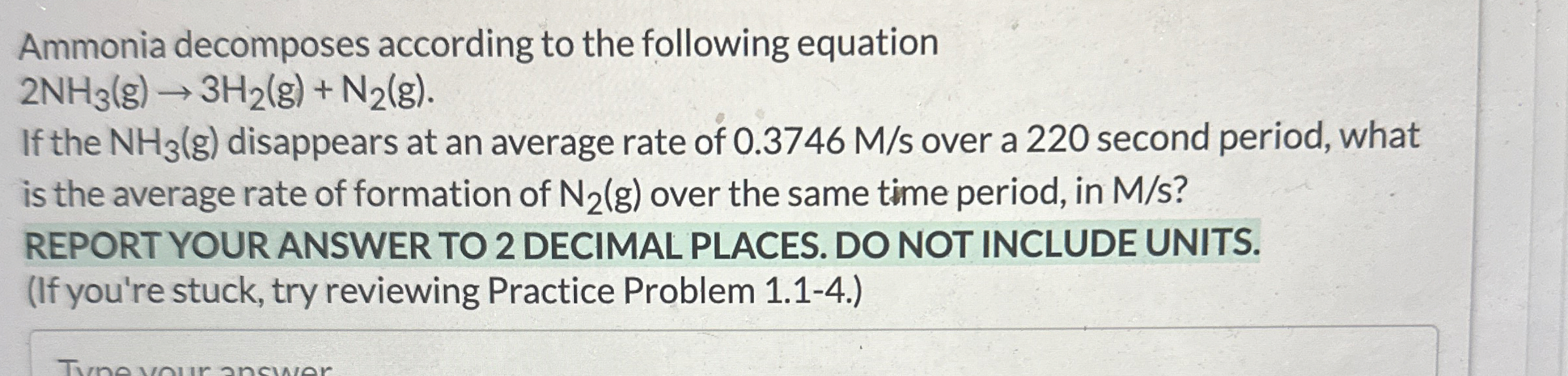 Solved How to solve Ammonia decomposes according to the | Chegg.com