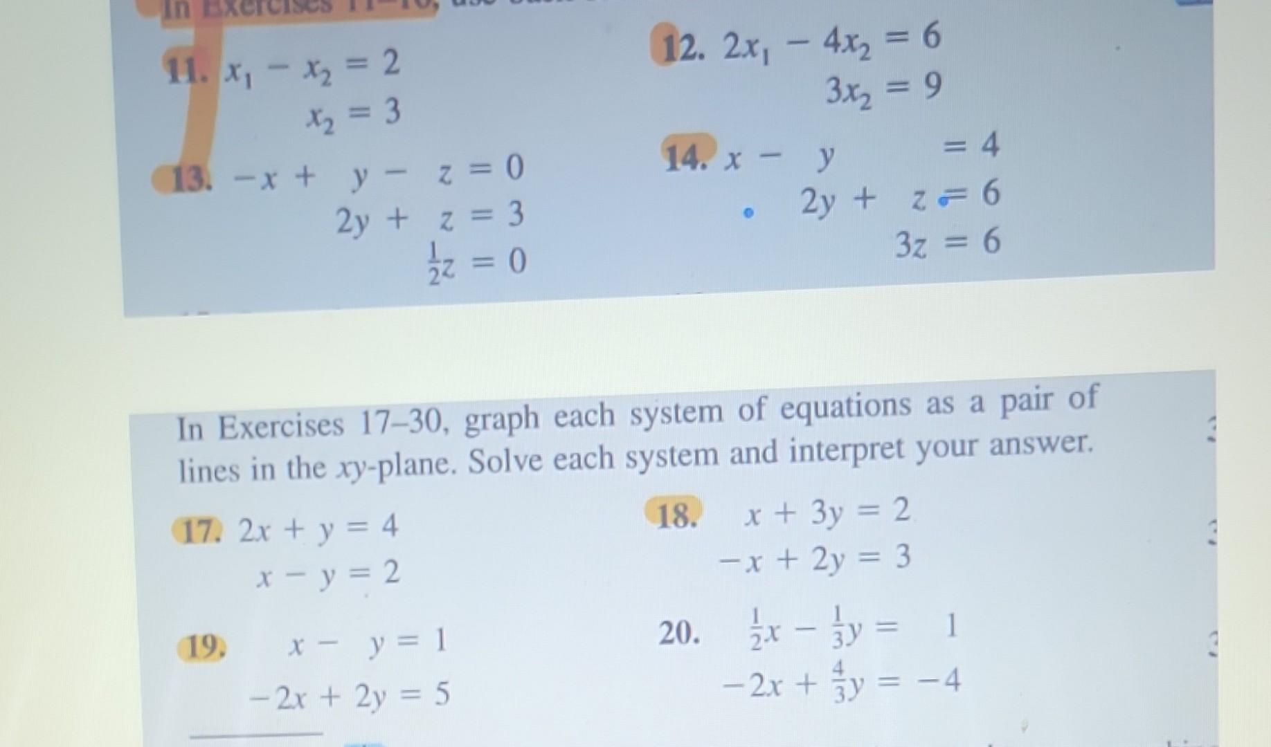 Solved Practice Exercises: Do the practice exercises 11 to | Chegg.com