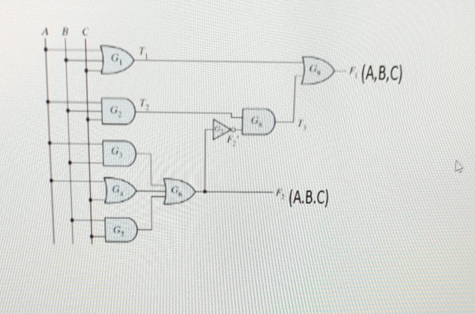 Solved 2.The Combinational Circuit Is Shown Below. Write The | Chegg.com