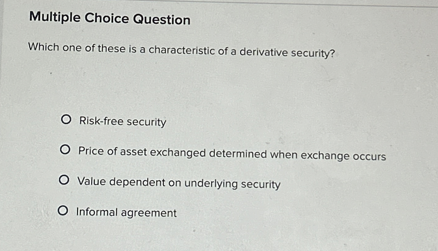 Solved Multiple Choice QuestionWhich one of these is a | Chegg.com