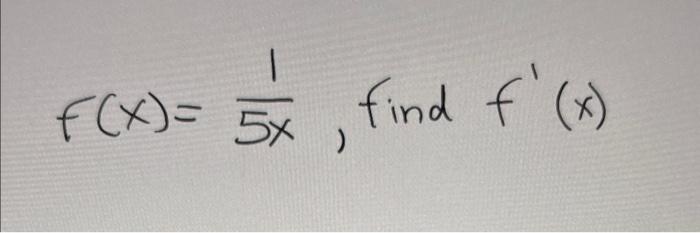 Solved Find the value of the derivative from the defination | Chegg.com