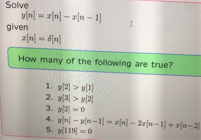 Solved Solve G N N N 1 Given X N B N I How Chegg Com