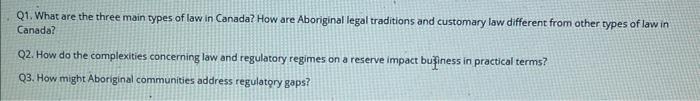 2 types of law in canada