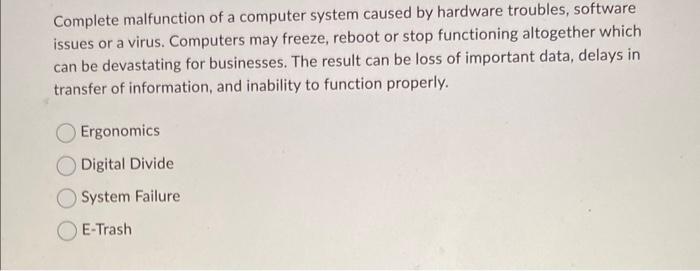 Hang problem (software or hardware?)