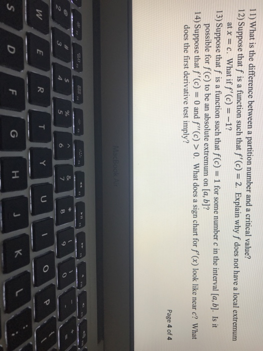 Solved 11) What is the difference between a partition number