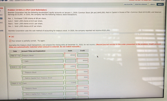 Solved Calculator Printer Version Back Neet Ces Problem Chegg Com