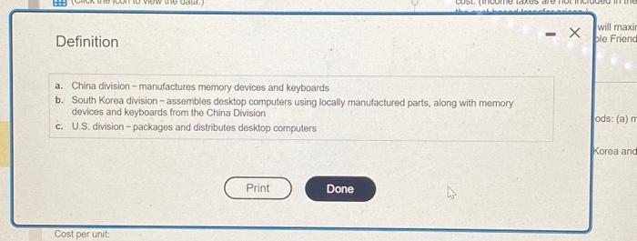 Solved People Friendly Computer, Inc, with headquartors in | Chegg.com