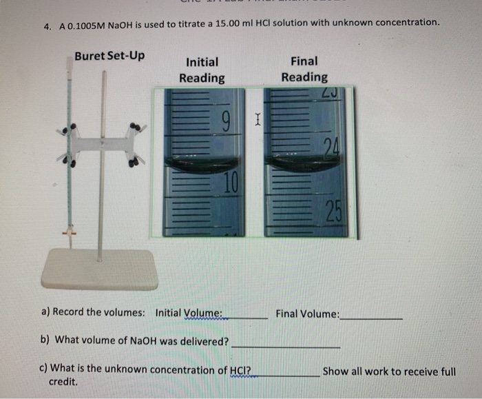 Solved 2. Record The Volume Of Solution That Will Be | Chegg.com