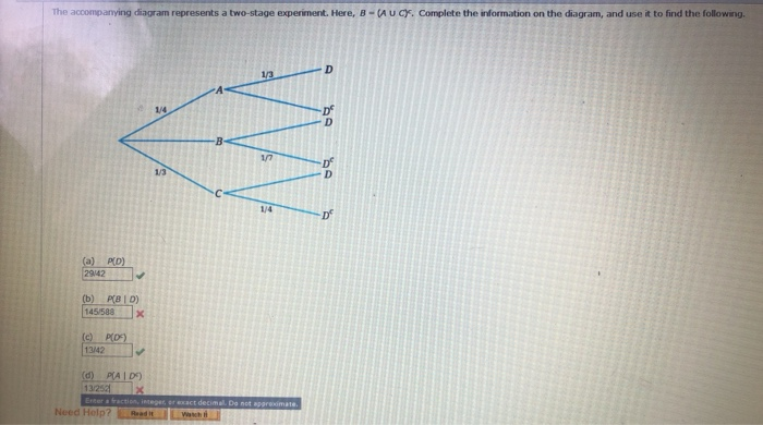Solved The accompanying diagram represents a two-stage | Chegg.com