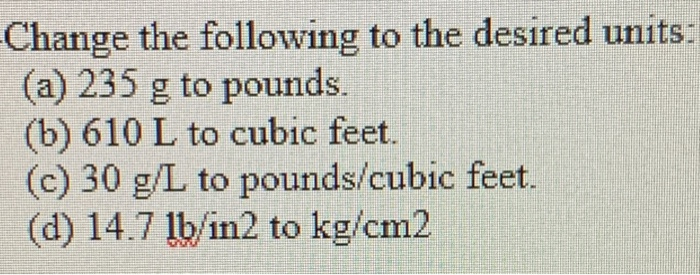 235 pounds in outlet kgs