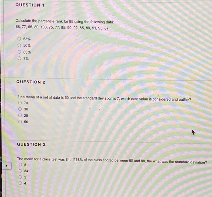 What Does 85th Percentile Mean Of An Examinee