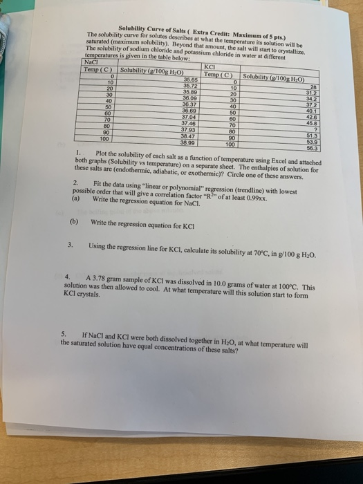 Solubility Curve Practice Worksheet Answers / Solubility Worksheet