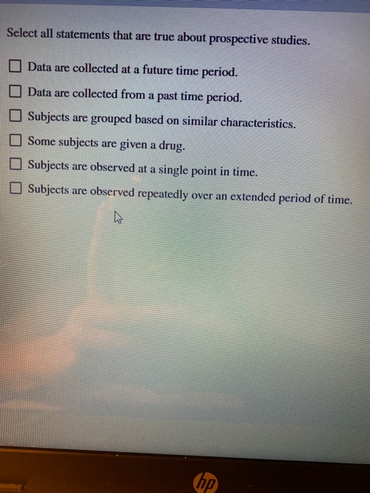 Solved Select all statements that are true about | Chegg.com