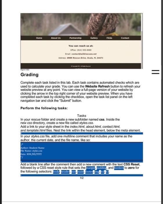 You volunteer at a local wildiffe rescue, a nonprofit | Chegg.com