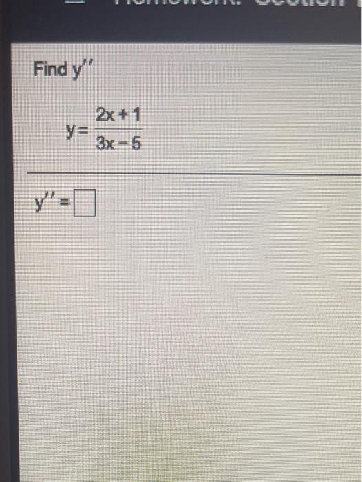 Solved Find y