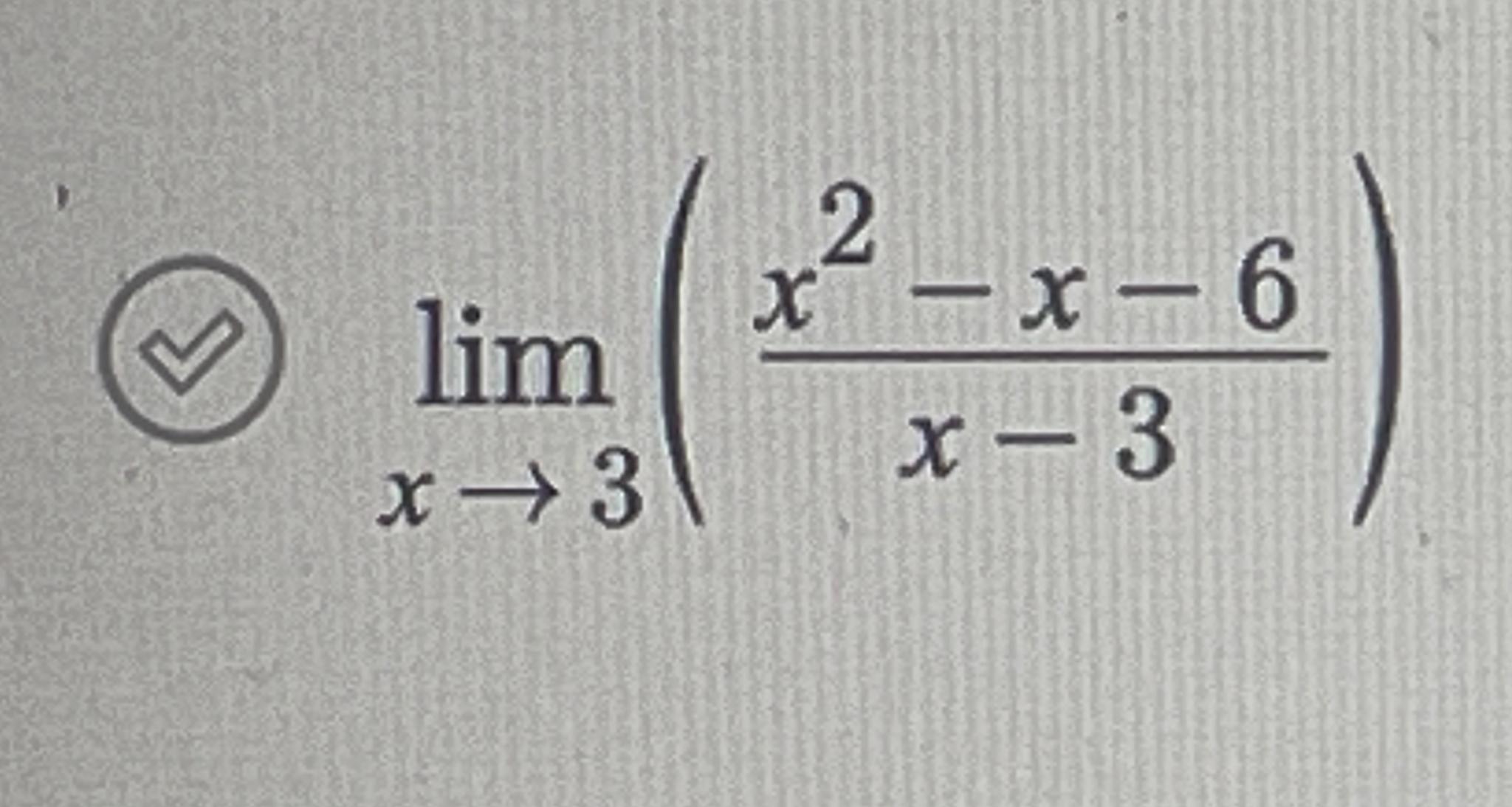 solved-limx-3-x2-x-6x-3-chegg