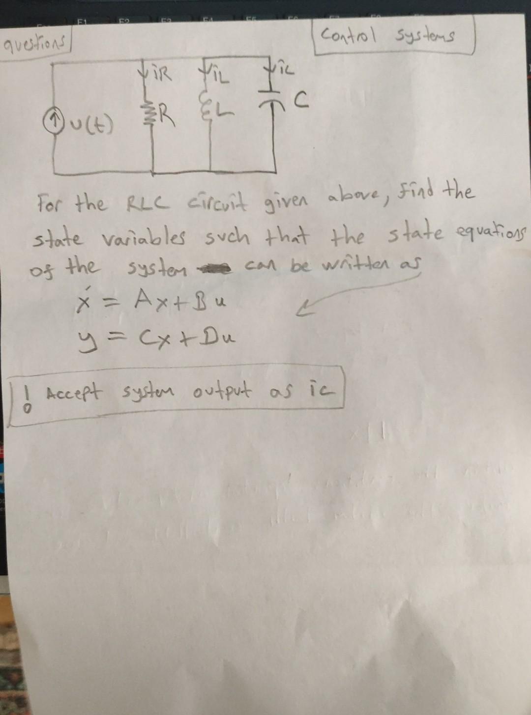 Solved control systems questions YiR fi fic EL ñc luct) For | Chegg.com