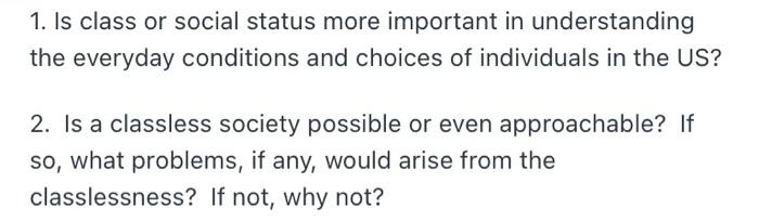 1-is-class-or-social-status-more-important-in-chegg