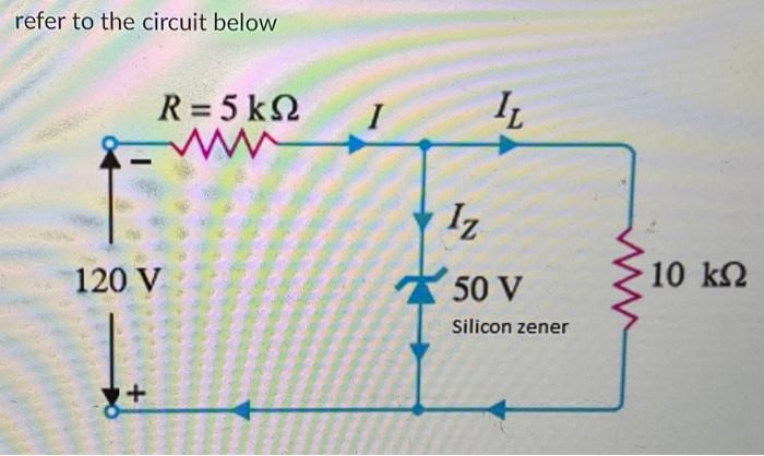 What is the current through 10k load? expressed im mA | Chegg.com