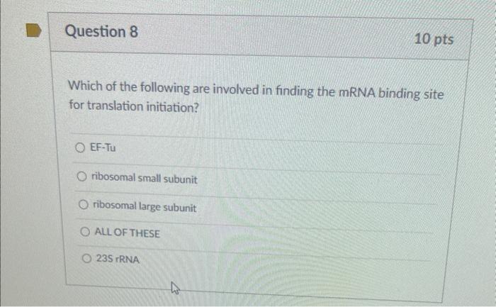Solved mutation" would describe a single base pair change on | Chegg.com