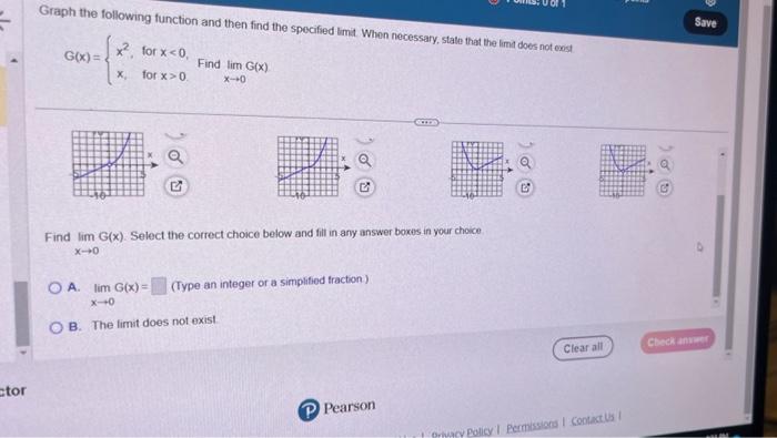 Solved Graph The Following Function And Then Find The