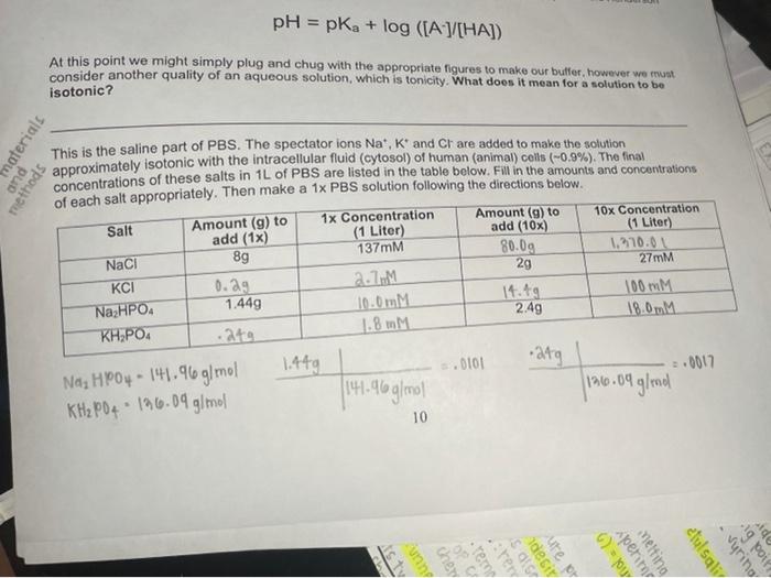 Solved Using the equation below, plug and chug with the