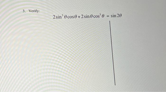 solve sin 2 theta is equal to cos 3 theta