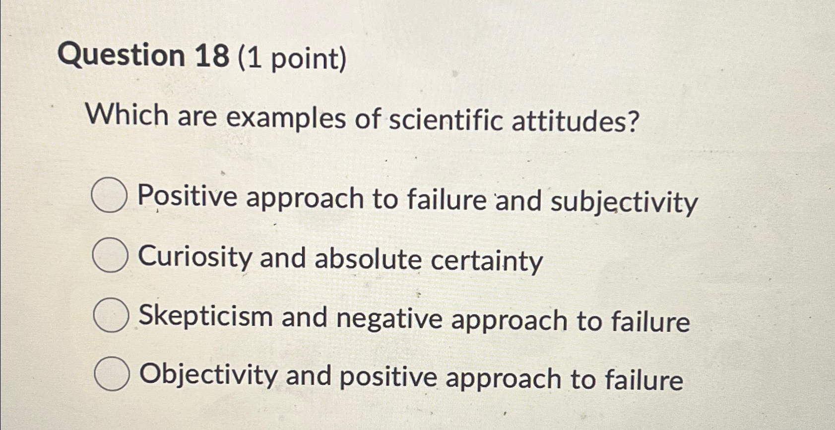Solved Question 18 (1 ﻿point)Which are examples of | Chegg.com