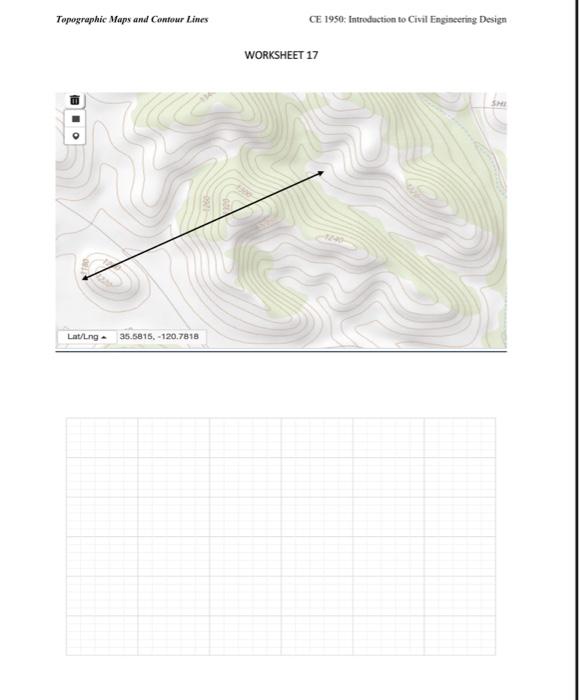 Draw the profiles along the lines shown on the first | Chegg.com