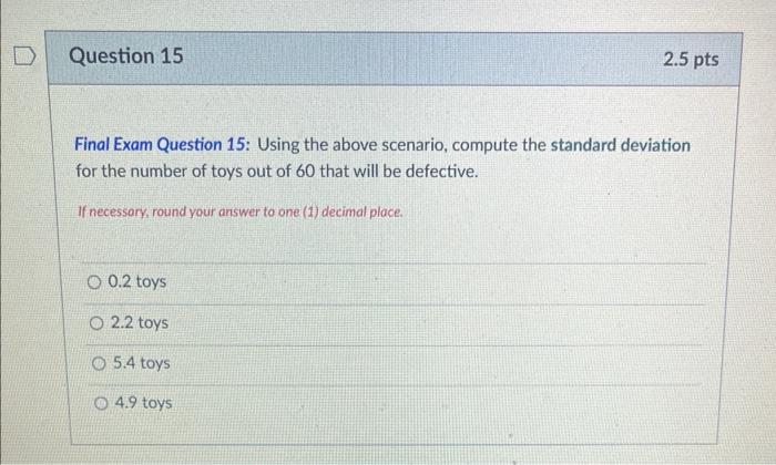 Solved Use The Following Scenario To Answer Questions 14 And | Chegg.com