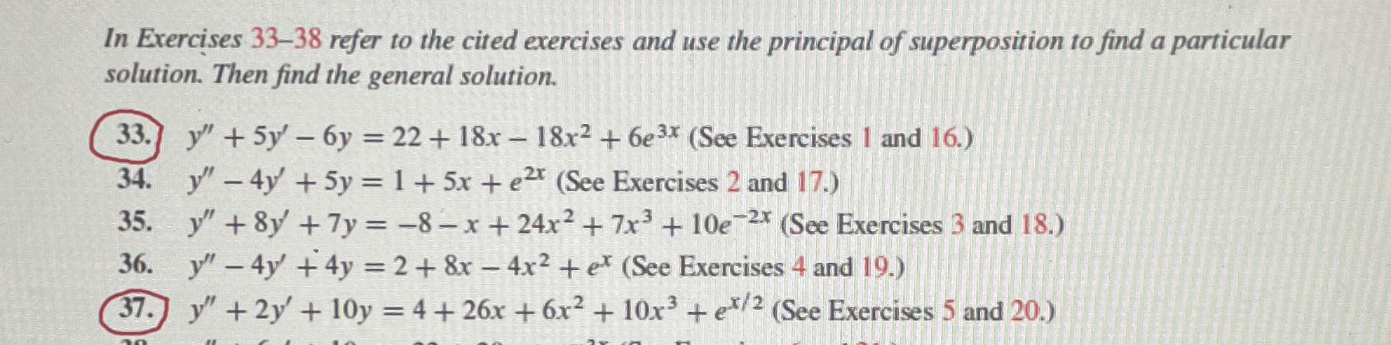 Solved 33 ﻿and 37 ﻿in Exercises 33-38 ﻿refer to the cited | Chegg.com
