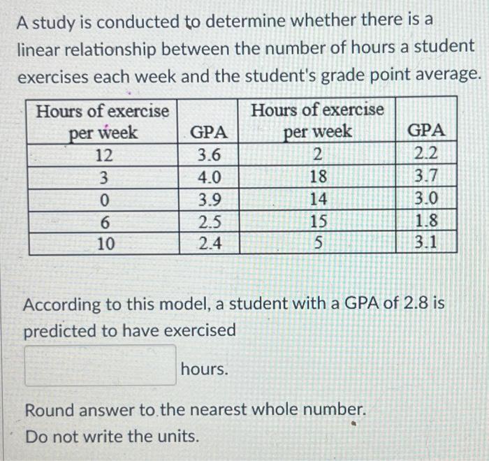 Solved A study is conducted to determine whether there is a | Chegg.com