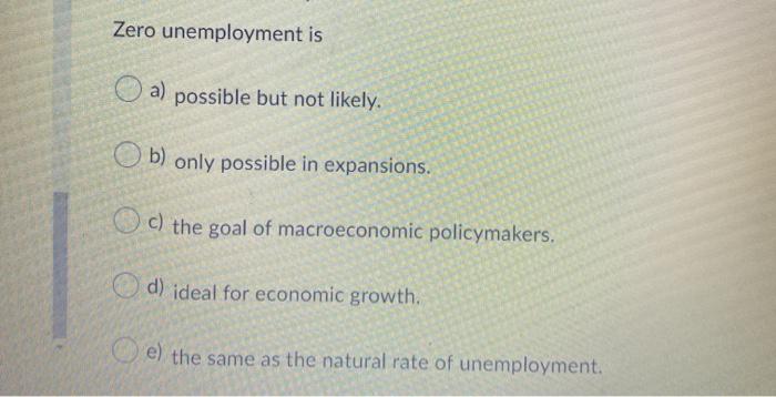 solved-zero-unemployment-is-a-possible-but-not-likely-b-chegg