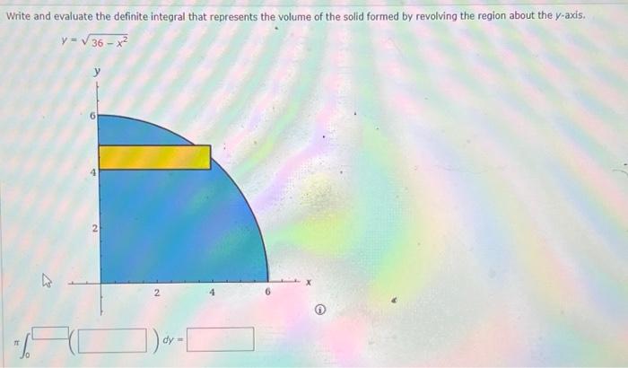 Solved Write and evaluate the definite integral that | Chegg.com