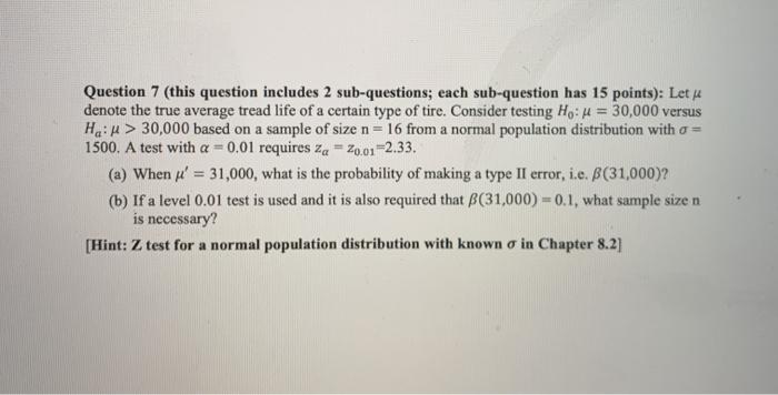 Solved Question 7 (this question includes 2 sub-questions; | Chegg.com