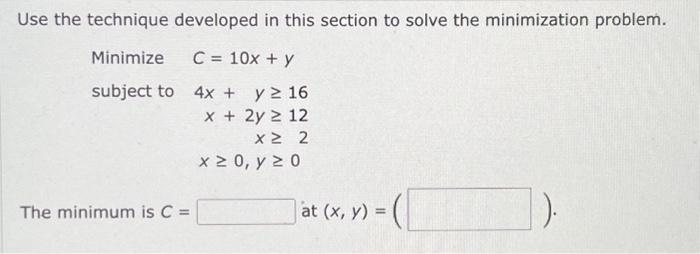 Solved Use The Technique Developed In This Section To Solve | Chegg.com