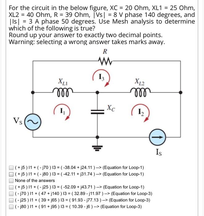 Solved For the circuit in the below figure, | Chegg.com