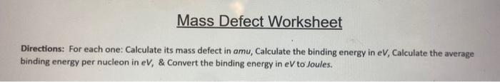 Solved 5. 120Te, with a mass of 119.9045amu. Mass of proton | Chegg.com