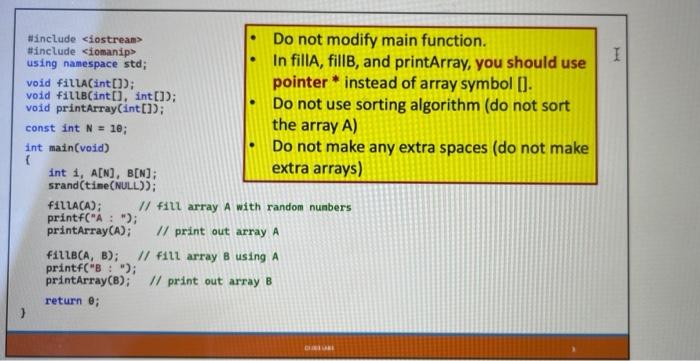 Solved provide in C++ and add comments the result should be | Chegg.com