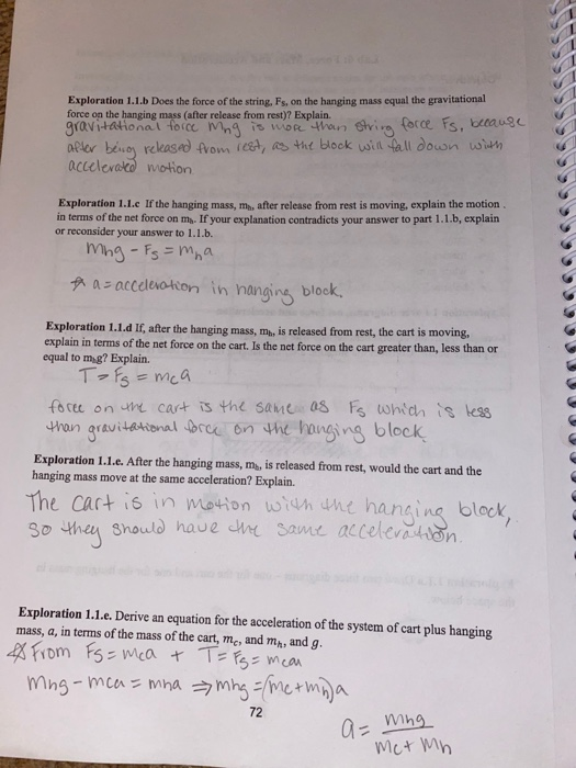 In activity 1-1, part 3, how do you think graph a will differ from graph b image