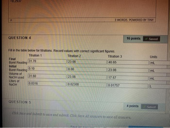 Solved QUESTION 2 12 points Saved Fill in the table below | Chegg.com