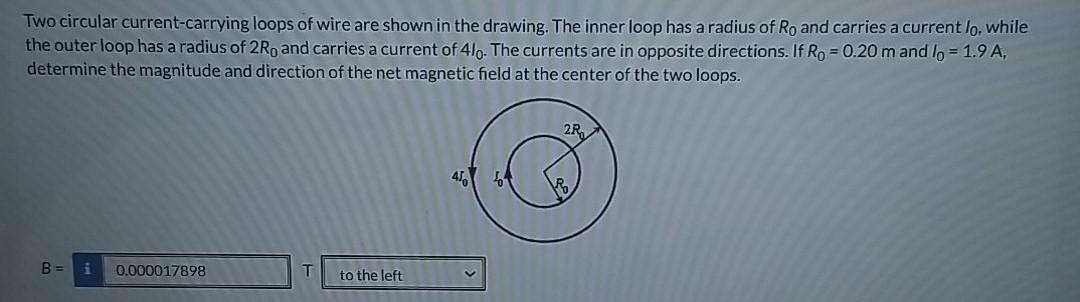 Solved Two Circular Current-carrying Loops Of Wire Are Shown | Chegg.com