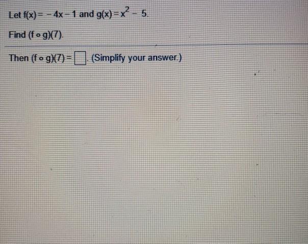 Solved Given That G X X Find G 0 G X 909 X