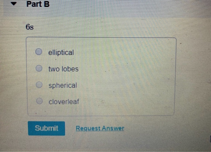 Solved Describe the shape of the following orbitals. Descrbe | Chegg.com